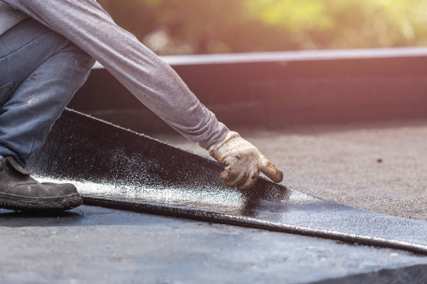 Professional Waterproofing technician working in Huntington Woods, MI